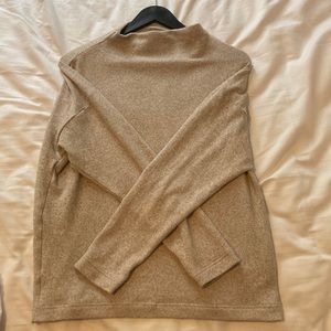 Uniqlo lightweight long sleeved sweater with high neck